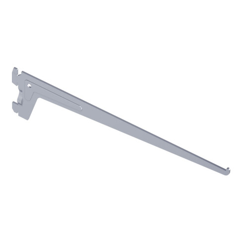 DIY, Support 10105 pour rail mural, P 150mm gris, aluminium blanc