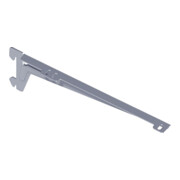 DIY, support d'angle 10300 pour rail mural blanc
