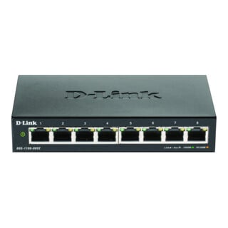 DLink Deutschland 8-Port Gigabit SmartSwitch Layer2 DGS-1100-08V2/E