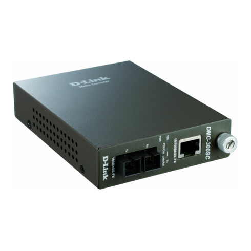 DLink Deutschland FastEthernet Konverter 10/100 Mbit/s DMC-300SC/E