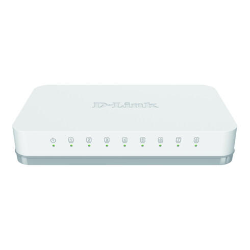 DLink Deutschland Gigabit Desktop Switch 8-Port GO-SW-8G/E