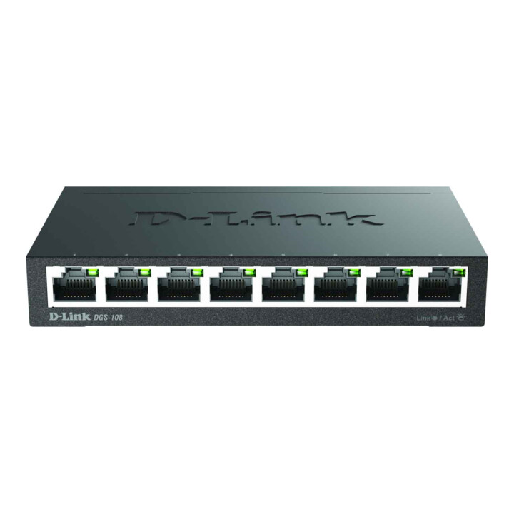 DLink Deutschland Gigabit Switch 8-Port Layer 2 DGS-108/E