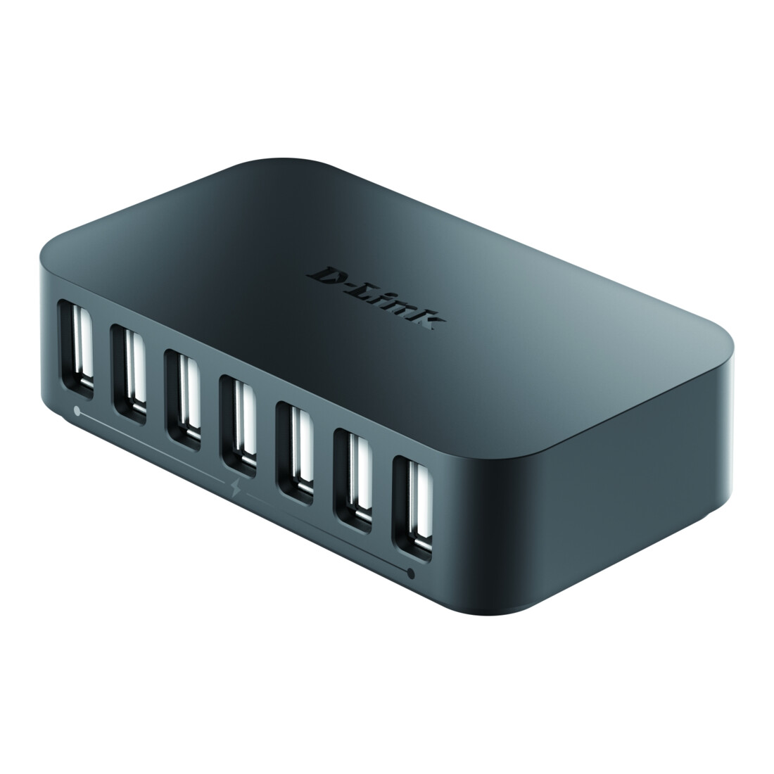 DLink Deutschland Hub USB 2.0 7 ports 7xA, 1xB DUB-H7/E