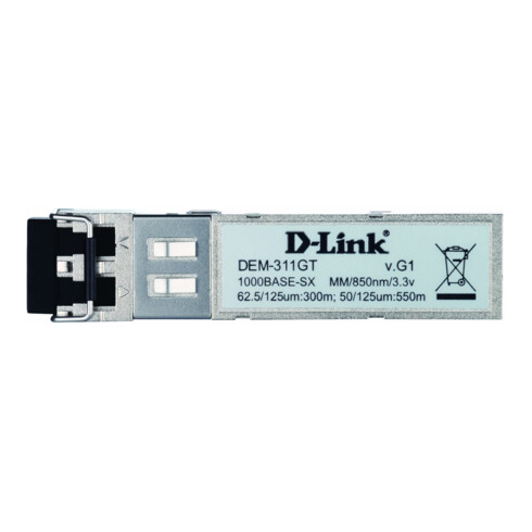 DLink Deutschland Mini GBIC Transceiver 1000BaseSX DEM-311GT