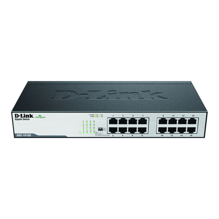 DLink Deutschland Switch Gigabit 16 ports 16x1000MbitTP DGS-1016D/E