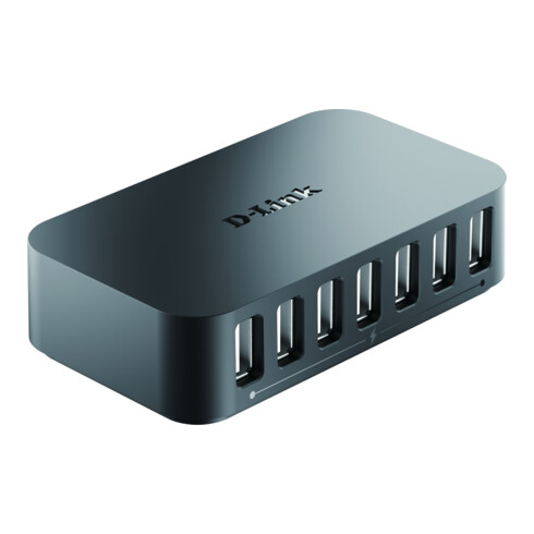 DLink Deutschland USB 2.0 7Port Hub 7xA-Port,1xB-Port DUB-H7/E