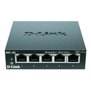 DLink Gigabit Switch 5 ports Layer 2 DGS-105/E