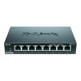 DLink Gigabit Switch 8 ports Layer 2 DGS-108/E