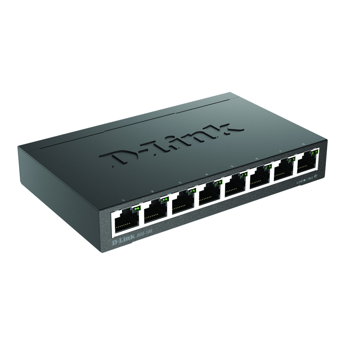 DLink Gigabit Switch 8 ports Layer 2 DGS-108/E
