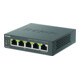 DLink Gigabit Switch PoE+ 5 ports bureau DGS-1005P/E