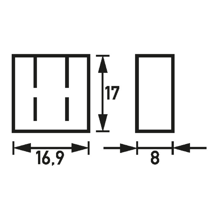 Doepke Endkappe 2+3-polig EK-2/3/10/16