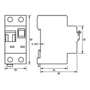 Doepke FI/LS-Kombination DRCBO3 B16/0,03/1N-A-4