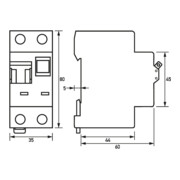 Doepke FI/LS-Kombination DRCBO3 B16/0,03/1N-A-5