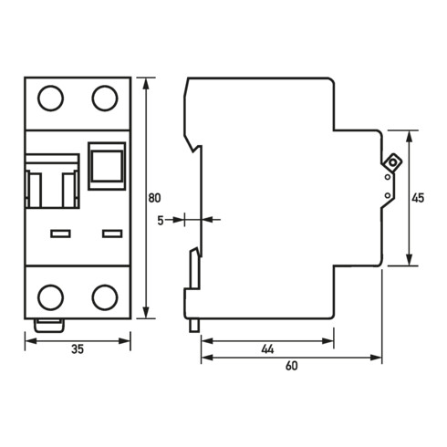 Doepke FI/LS-Kombination DRCBO3 C16/0,03/1N-A