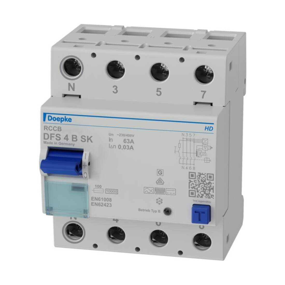 Doepke FI-Schalter 4/0,03-B SK HD DFS4 063#09144998HD