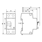 Doepke FI-Schalter DFS2 025-2/0,03-A-4