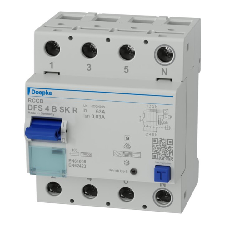 Doepke FI-Schalter DFS4 063-4/0, 03B SKR