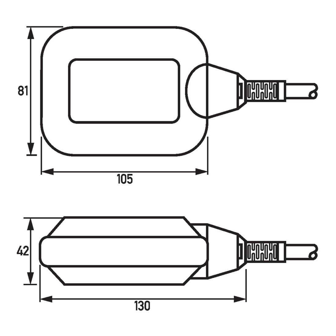 Doepke Interrupteur à flotteur 5 m, 1 inverseur Champ 2 G-L/f 05 m