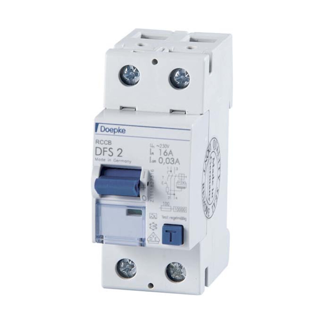 Doepke Interrupteur différentiel FI DFS2 025-2/0,03-A