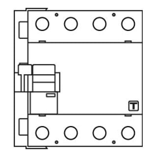 Doepke Interrupteur différentiel FI DFS4 040-4/0,03-A NA