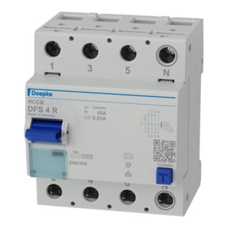 Doepke Interrupteur différentiel FI DFS4 040-4/0,03-A R