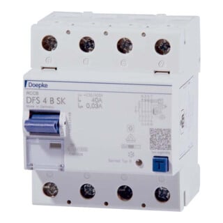Doepke Interrupteur différentiel FI DFS4 040-4/0,03-B SK