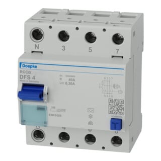 Doepke Interrupteur différentiel FI DFS4 040-4/0, 30 A