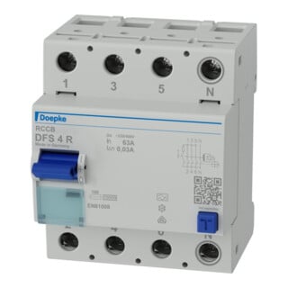 Doepke Interrupteur différentiel FI DFS4 063-4/0,03 A R