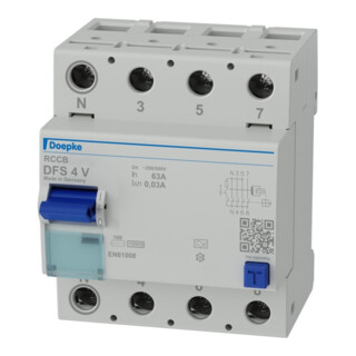Doepke Interrupteur différentiel FI DFS4 063-4/0,03A 500