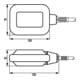 Doepke Interrupteur flottant avec câble 3 m Champ 2 G-L/F 03 m