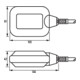 Doepke Interrupteur flottant avec câble 3 m Champ 2 G-L/F 03 m