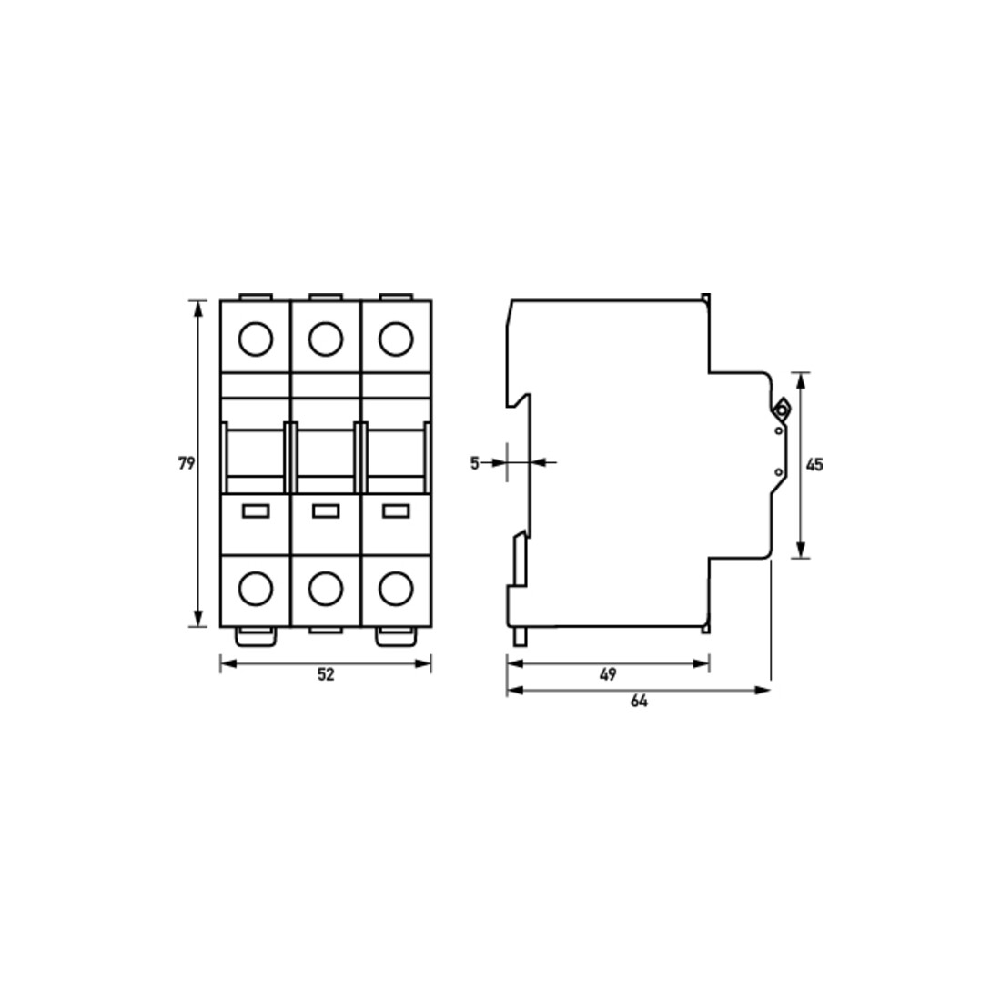 Doepke Interrupteur principal RH 063-300