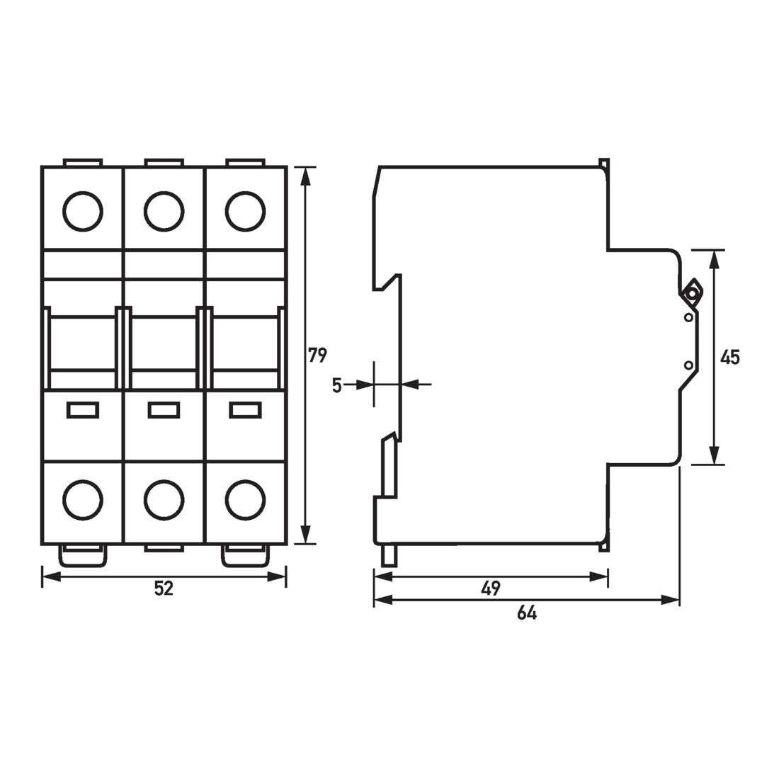 Doepke Interrupteur principal RH 063-300