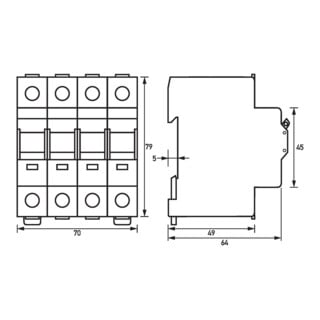 DOEPKE Interrupteur principal RH 063-400