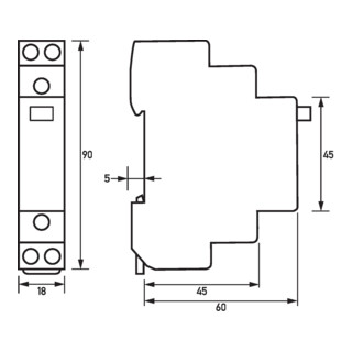 Doepke Stromstoßschalter 23 RS 230-100