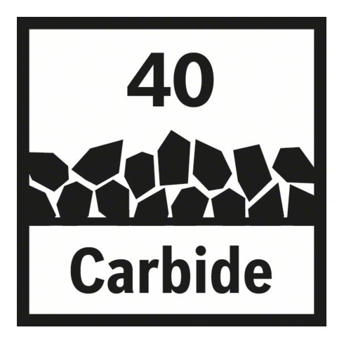 Doigt de ponçage à concrétion carbure Starlock AVZ 32 RT4 32 x 50 mm