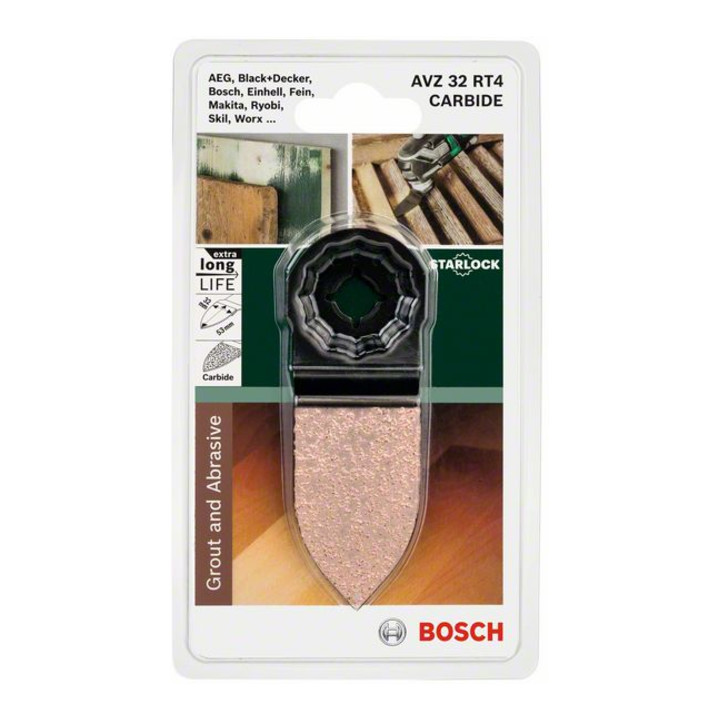 Doigt de ponçage à concrétion carbure Starlock AVZ 32 RT4 32 x 50 mm