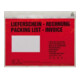 Dokumententasche Lieferschein- Rechnung C5 mF sk rt 250 St./Pack.-1