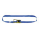 Dolezych Sangle d'arrimage DIN EN 12195-2 L8m I50mm avec cliquet LC U 5000 daN-1