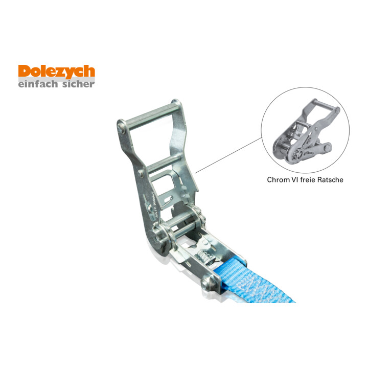Dolezych Sangle d’arrimage DoZurr 1000 2 pièces, 6 m