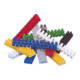 Dominos 450 V section nominale 4 mm² 12-polig zone de serrage 1,5 x 2,5 mm² blan-1