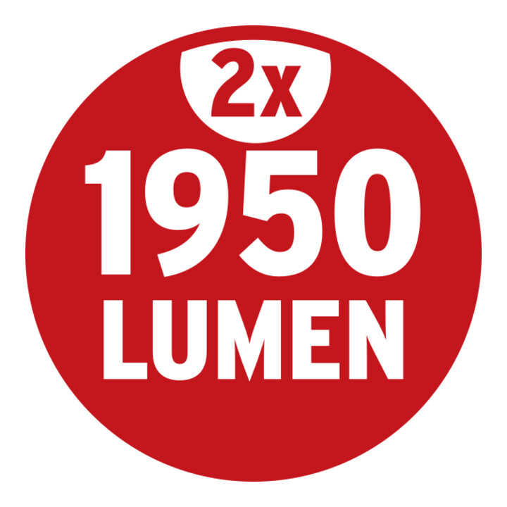 Doppel Stativ LED Strahler JARO 4050 T 2x1950lm, 39W, IP65, 2,5m H07RN-F3G1.0
