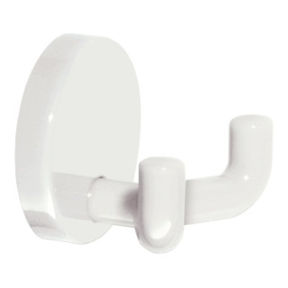 Doppelhaken 477.90.025 2 Hak.PA felsgrau 95 D.50mm A.43,5mm Hewi