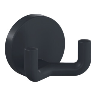 Doppelhaken 477.90B025 dop.A.43,5mm PA 92 grau ma D.50mm HEWI