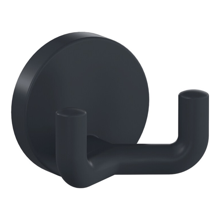Doppelhaken 477.90B025 dop.A.43,5mm PA 92 grau ma D.50mm HEWI