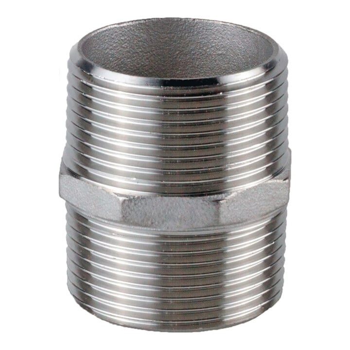 Doppelnippel NPS=2 Zoll 8-kant L 58,5mm SPRINGER