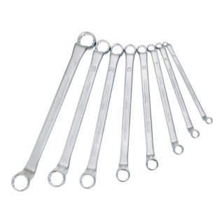 Doppelringschlüsselsatz 630/8 8-tlg.SW 6-22mm tief gekr.HAZET