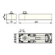 Dorma Bodentürschließer BTS 75 V Feststellung 90 Grad Flügelbreite max. 1100mm