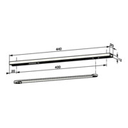 Dorma Gleitsch.G 96 N 20 f.ITS 96 20x12mm mécanique DIN R-5