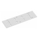 Dorma Montageplatte weiß 9016 f.TS 83 EN 3-6-1
